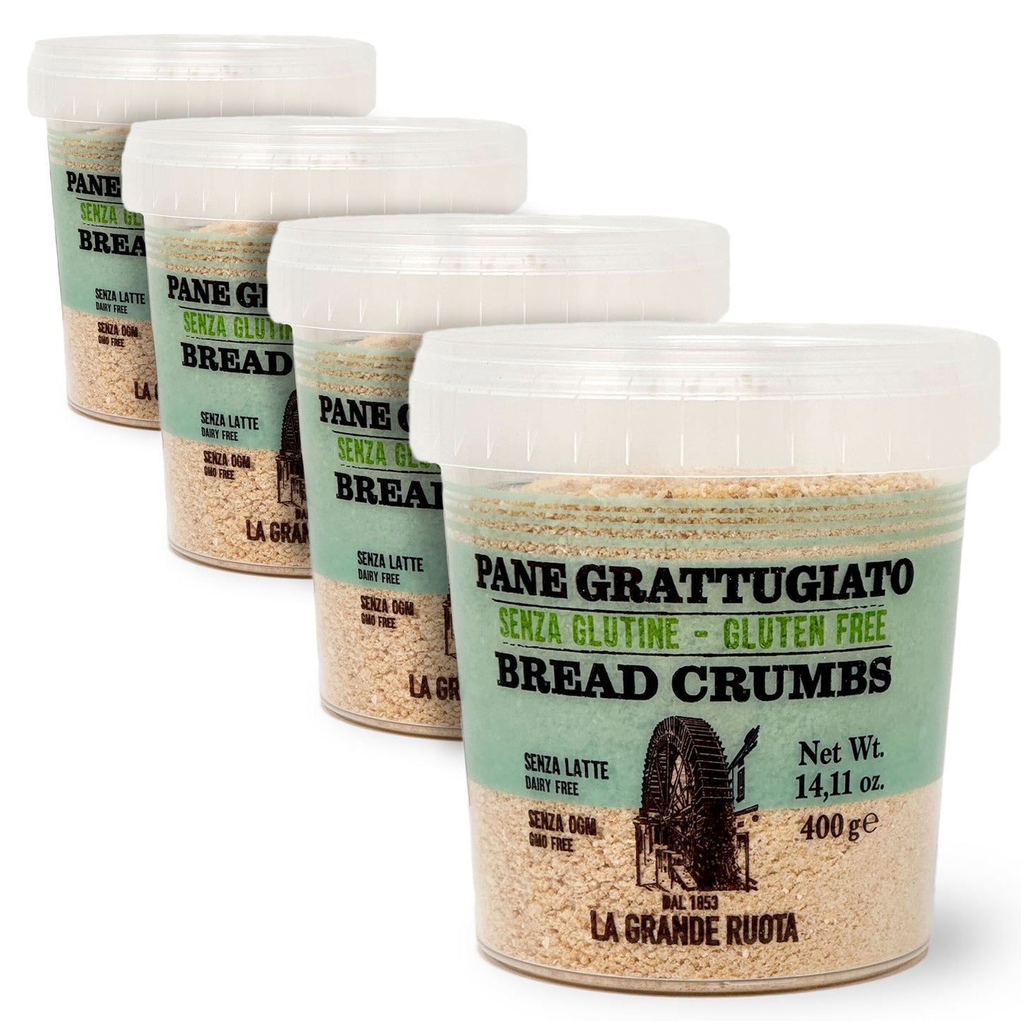 La Grande Ruota Gluten Free Breadcrumbs –Low Carb, Dairy Free. Vegan, Wholesale