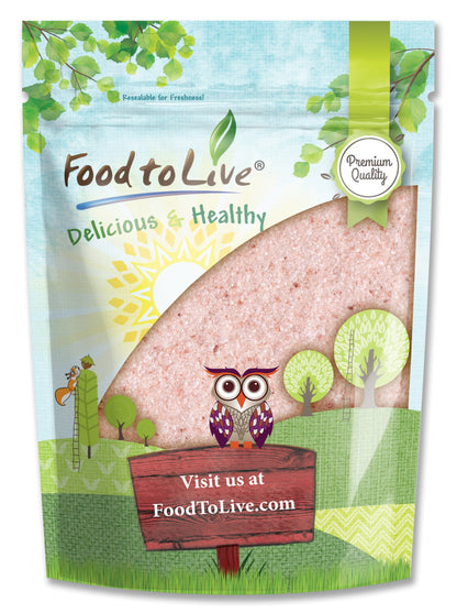 Himalayan Pink Salt — Super Fine, Natural, Bulk - by Food to Live