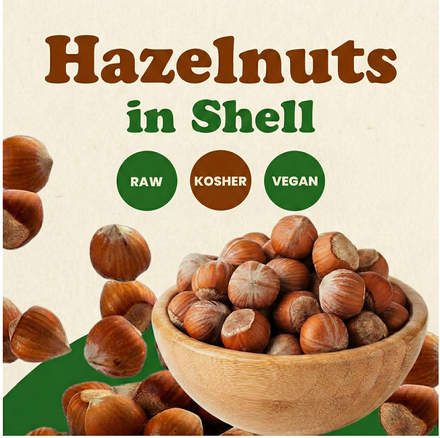 Hazelnuts in Shell - by Food to Live