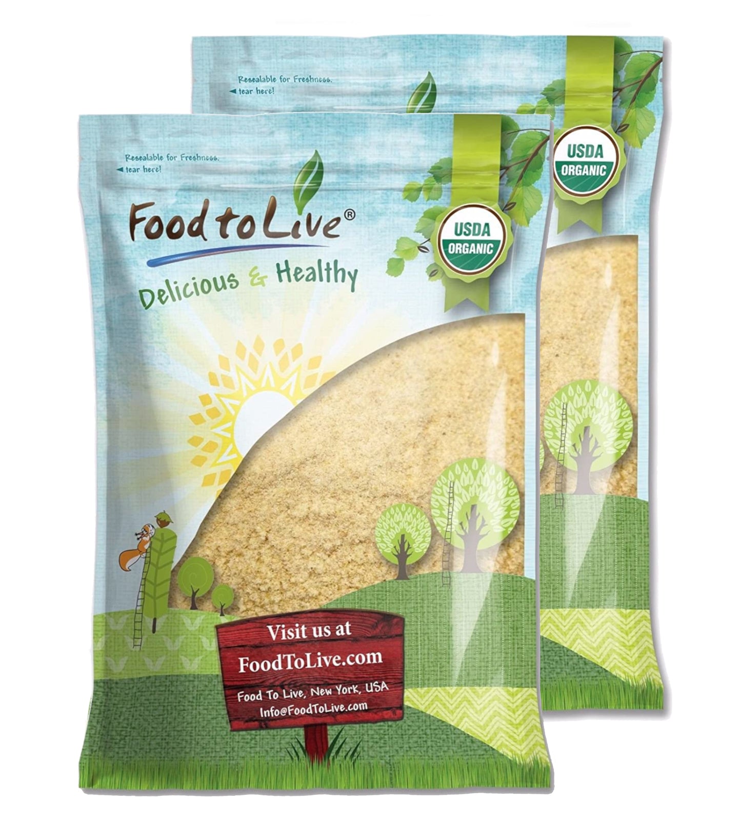 Organic KAMUT Khorasan Wheat Flour - by Food To Live