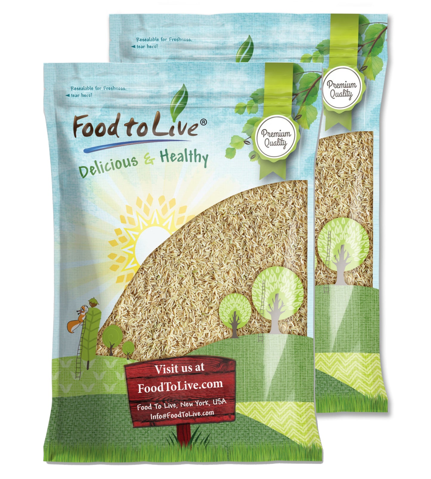 Brown Basmati Rice - by Food To Live