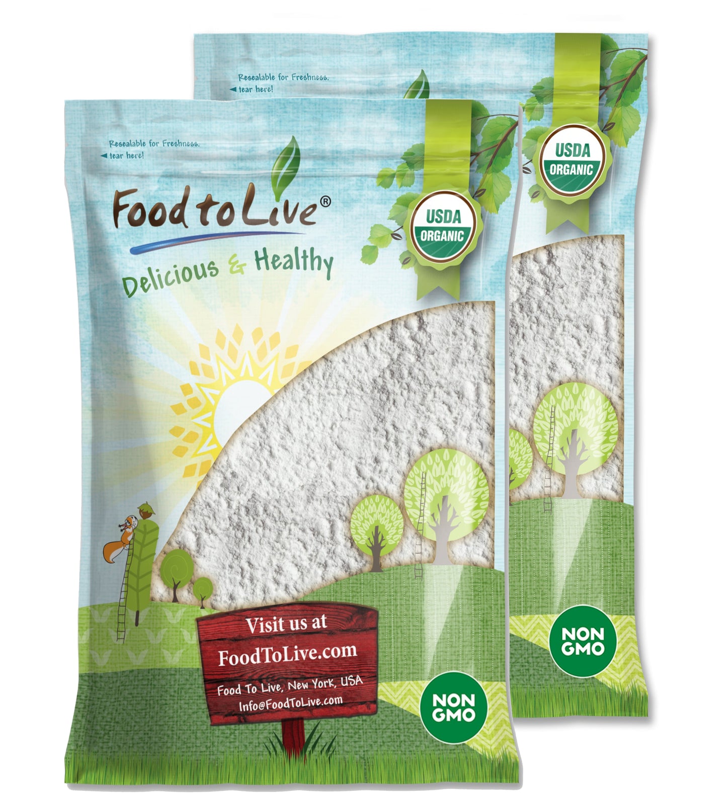 Organic Potato Starch - by Food To Live