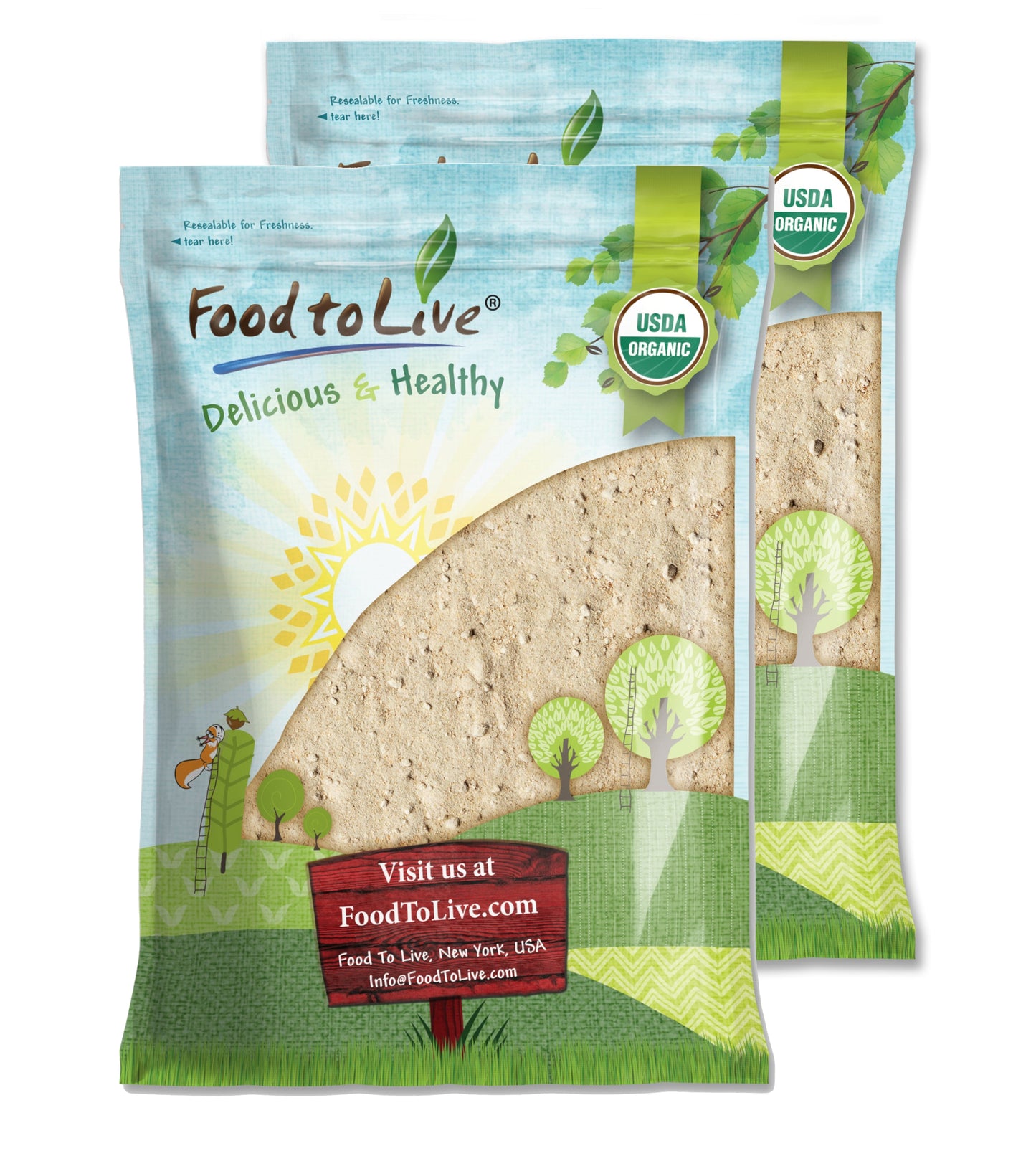 Organic Yacon Root Powder - by Food To Live