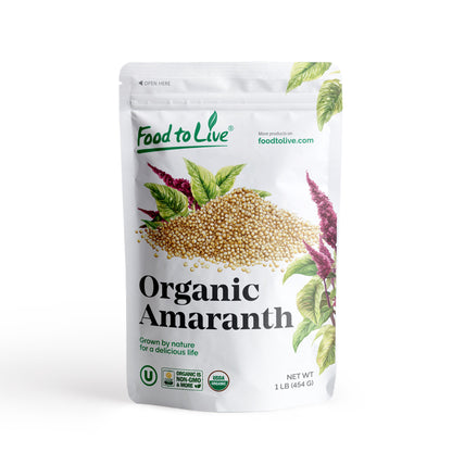 Organic Amaranth Flour- by Food To Live