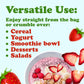 Organic Freeze-Dried Strawberries – by Food to Live