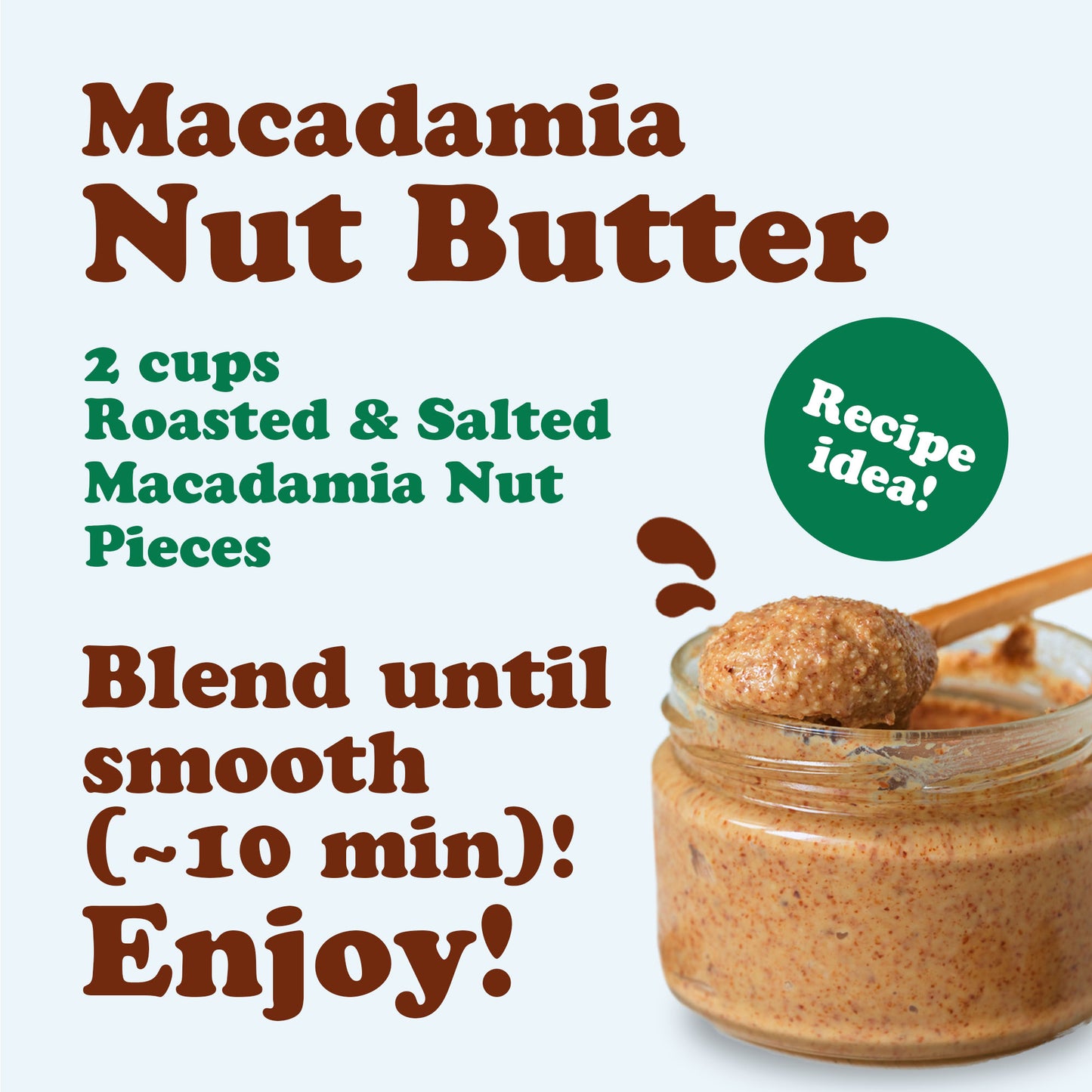 Organic Macadamia Nuts, Pieces, Roasted and Salted - by Food to Live