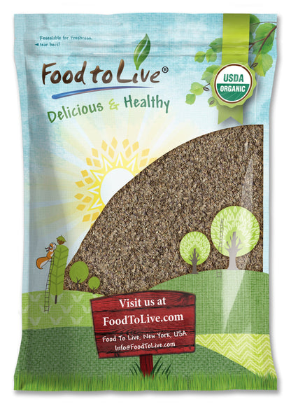 Organic Dill Seeds - by Food To Live
