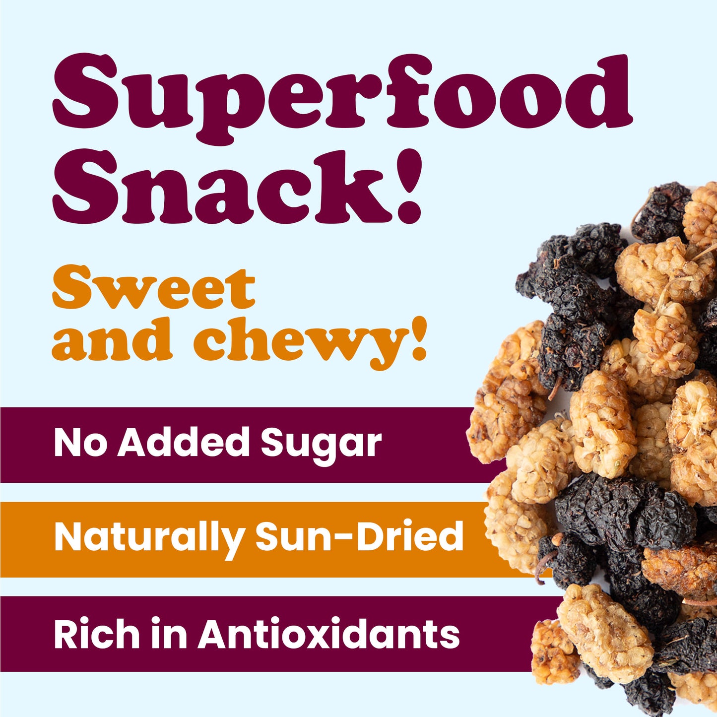 Organic Mulberry Mix - by Food to Live