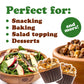 Walnuts, Halves and Pieces, Roasted – Vegan, Kosher, Bulk – by Food to Live