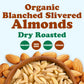 Organic Toasted Blanched Slivered Almonds – by Food to Live