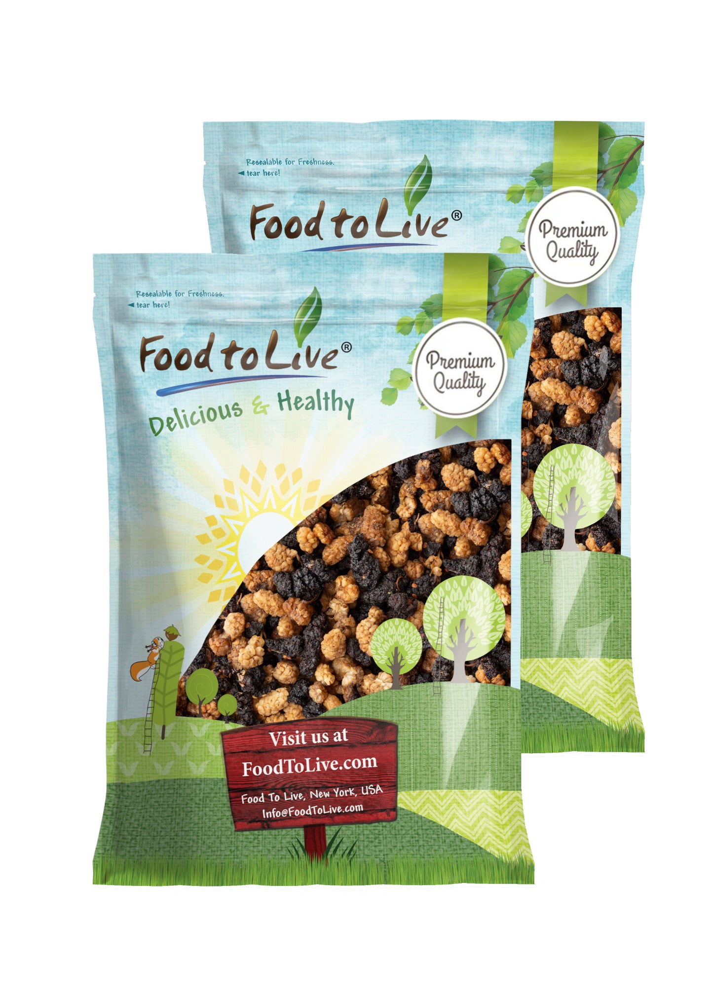 Organic Mulberry Mix - by Food to Live
