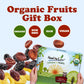 Organic Dried Fruits in a Gift Box - A Variety Pack of Prunes, Apricots, Dates, Pineapples, and Mangoes - by Food to Live