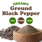 Organic Ground Black Pepper - by Food to Live
