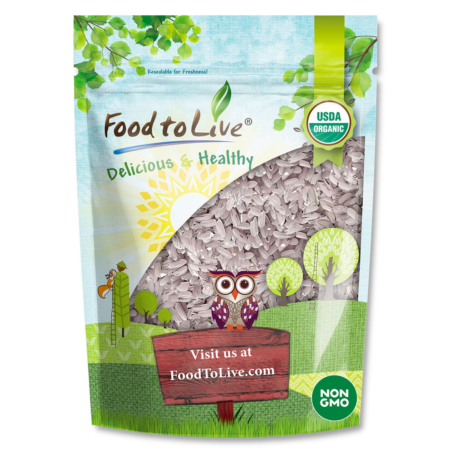Organic Pink Flamingo Rice - by Food to Live