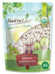 Organic White Kidney Beans — Whole Raw Dried Beans, Vegan, Kosher, Bulk. Rich in Dietary Fiber and Protein. Perfect for Soups, Stews, Chili, Paste, Salads and Side Dishes