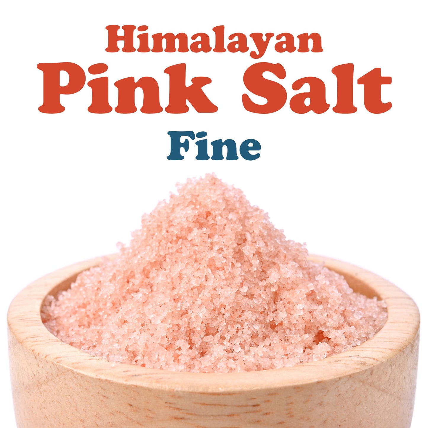 Fine Himalayan Pink Salt — Rich in Minerals, Kosher - by Food to Live