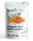 Organic Red Split Lentils - by Food To Live