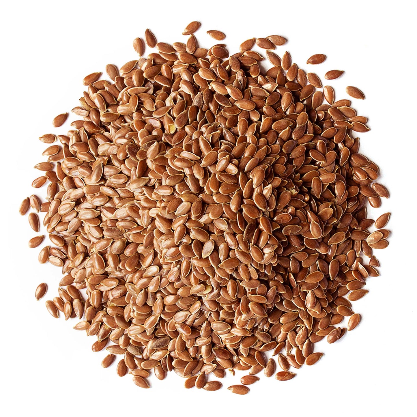 Organic Roasted Whole Brown Flax Seeds – Vegan, Kosher, Bulk – by Food to Live