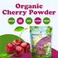 Organic Tart Cherry Powder — Non-GMO, Raw, Kosher, Vegan Superfood, Bulk, Rich in Antioxidants - by Food to Live