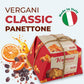 Vergani Classic Panettone - Artisan Holiday Bread, Festive Dessert
