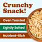 Organic Dry Roasted Blanched Slivered Almonds with Himalayan Salt - by Food to Live