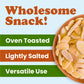 Dry Roasted Blanched Sliced Almonds with Himalayan Salt - by Food to Live