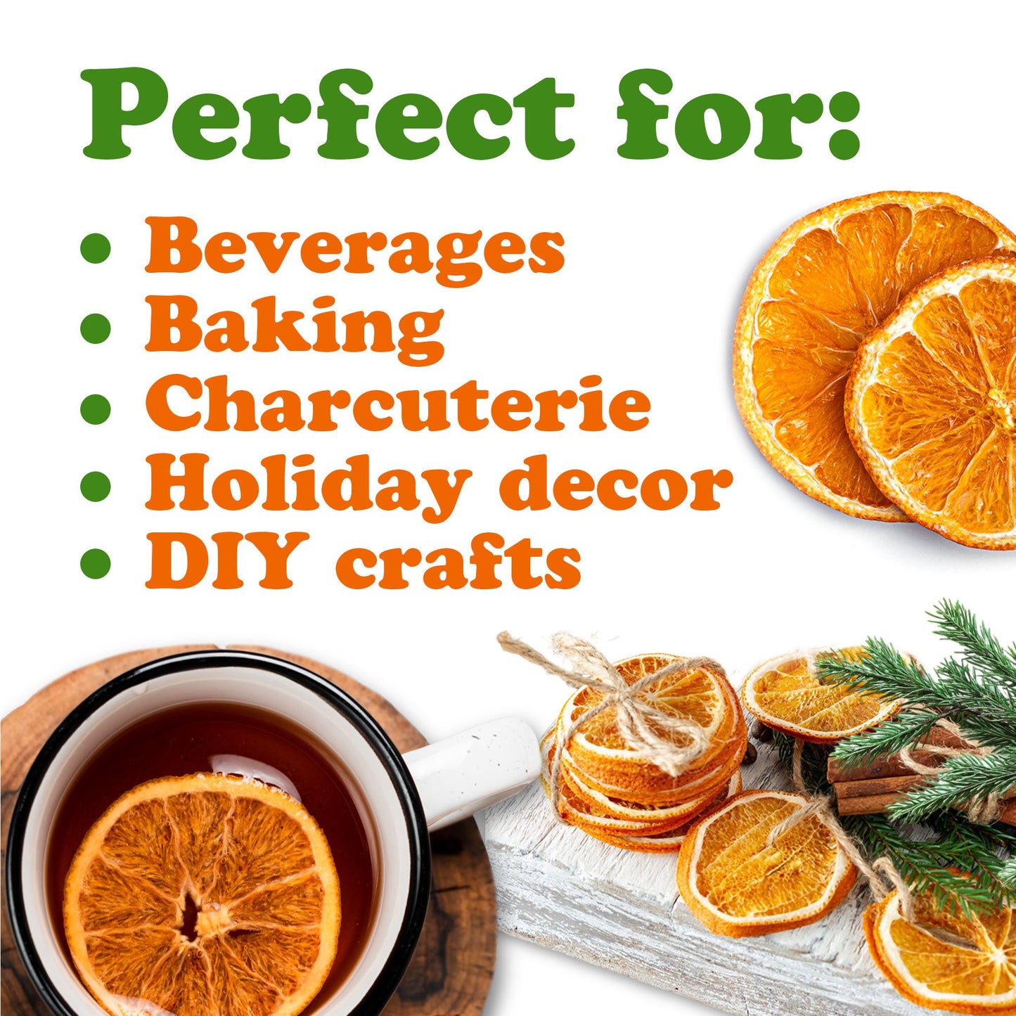 Organic Dry Orange Sliced - by Food to Live