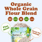 Organic Whole Grain Buckwheat Flour Blend – A Custom Mix of Organic Buckwheat Flour and Organic Oat Flour, Non-GMO, Fine Meal, Vegan, Bulk. All Purpose Flour. Great for Baking