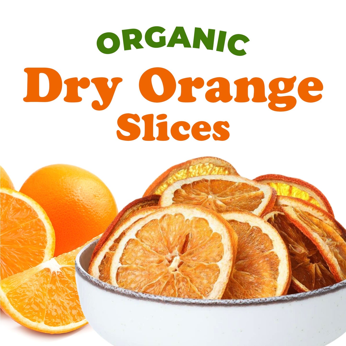 Organic Dry Orange Sliced - by Food to Live