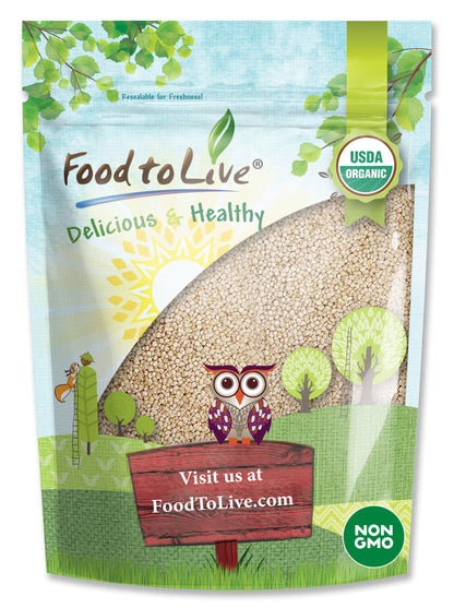 Organic White Quinoa - by Food To Live