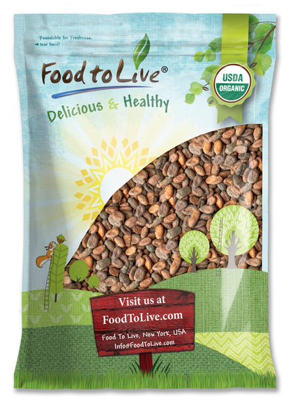Organic Cacao Beans - by Food To Live