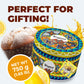 Vergani Sicily Lemon Cream Panettone -Traditional Italian Holiday Cake with Lemon Cream Filling, Premium Gift-Boxed Dessert, Wholesale