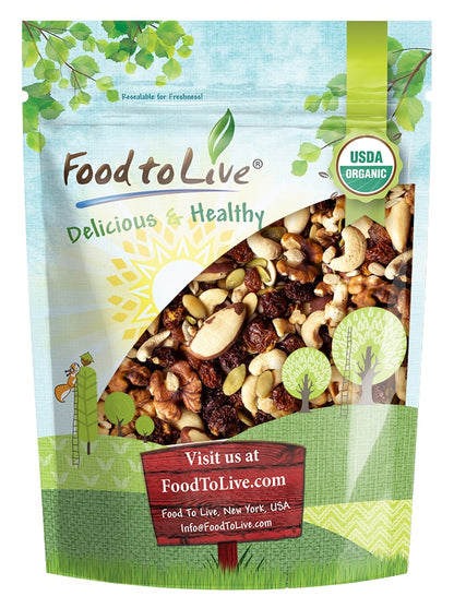 Organic Vitality Snack Mix - by Food To Live