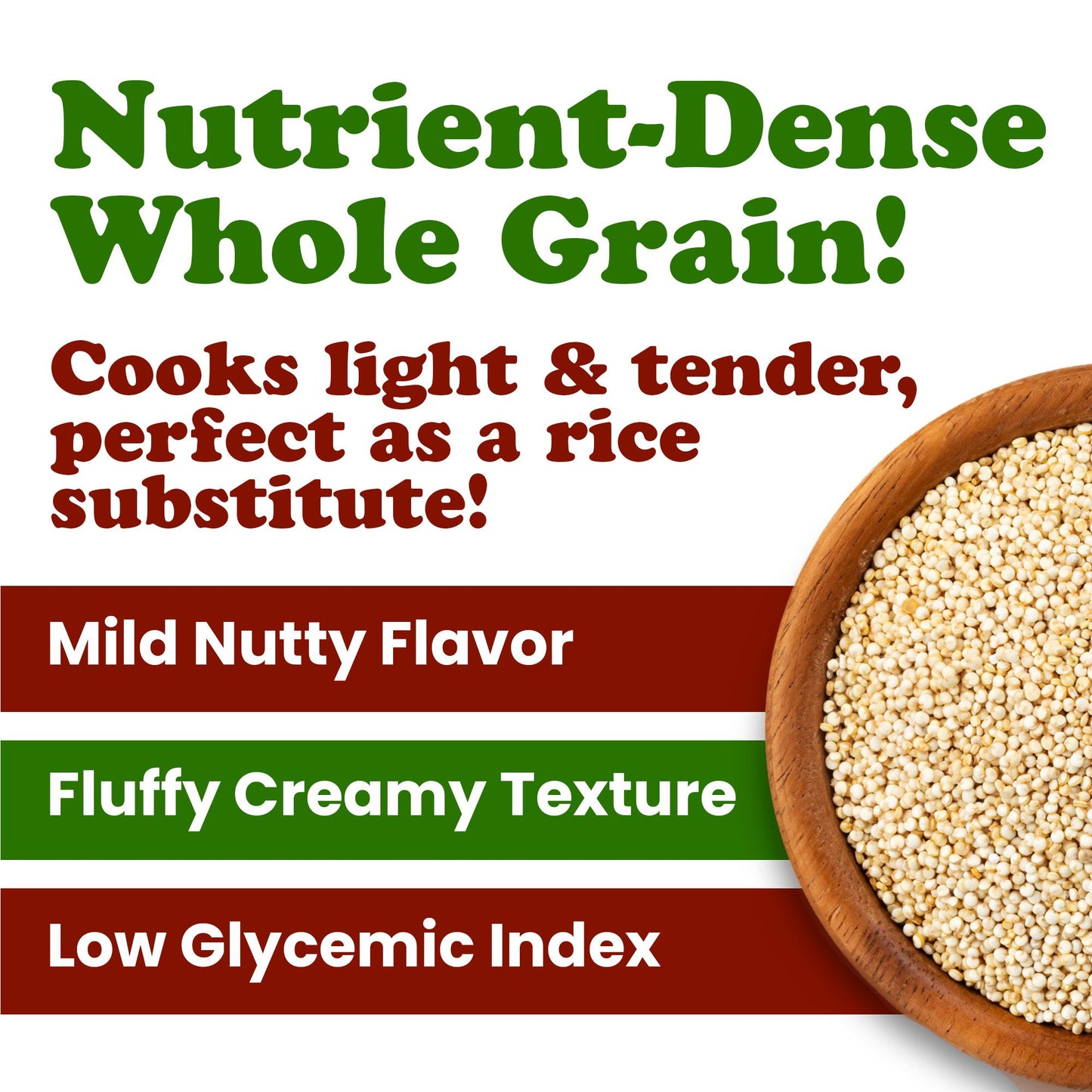 White Quinoa - by Food to Live
