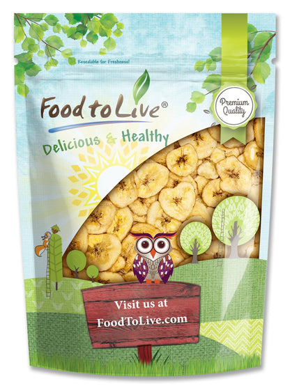 Banana Chips - by Food To Live