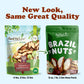 Brazil Nuts — Non-GMO Verified, Raw, Whole, No Shell, Unsalted, Kosher, Vegan, Keto, Paleo Friendly, Bulk, Good Source of Selenium, Low Sodium and Low Carb Food, Great Trail Mix Snack