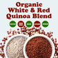 Organic Raw White and Red Quinoa Blend - by Food To Live