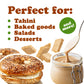 Organic Toasted Hulled Sesame Seeds  – by Food to Live