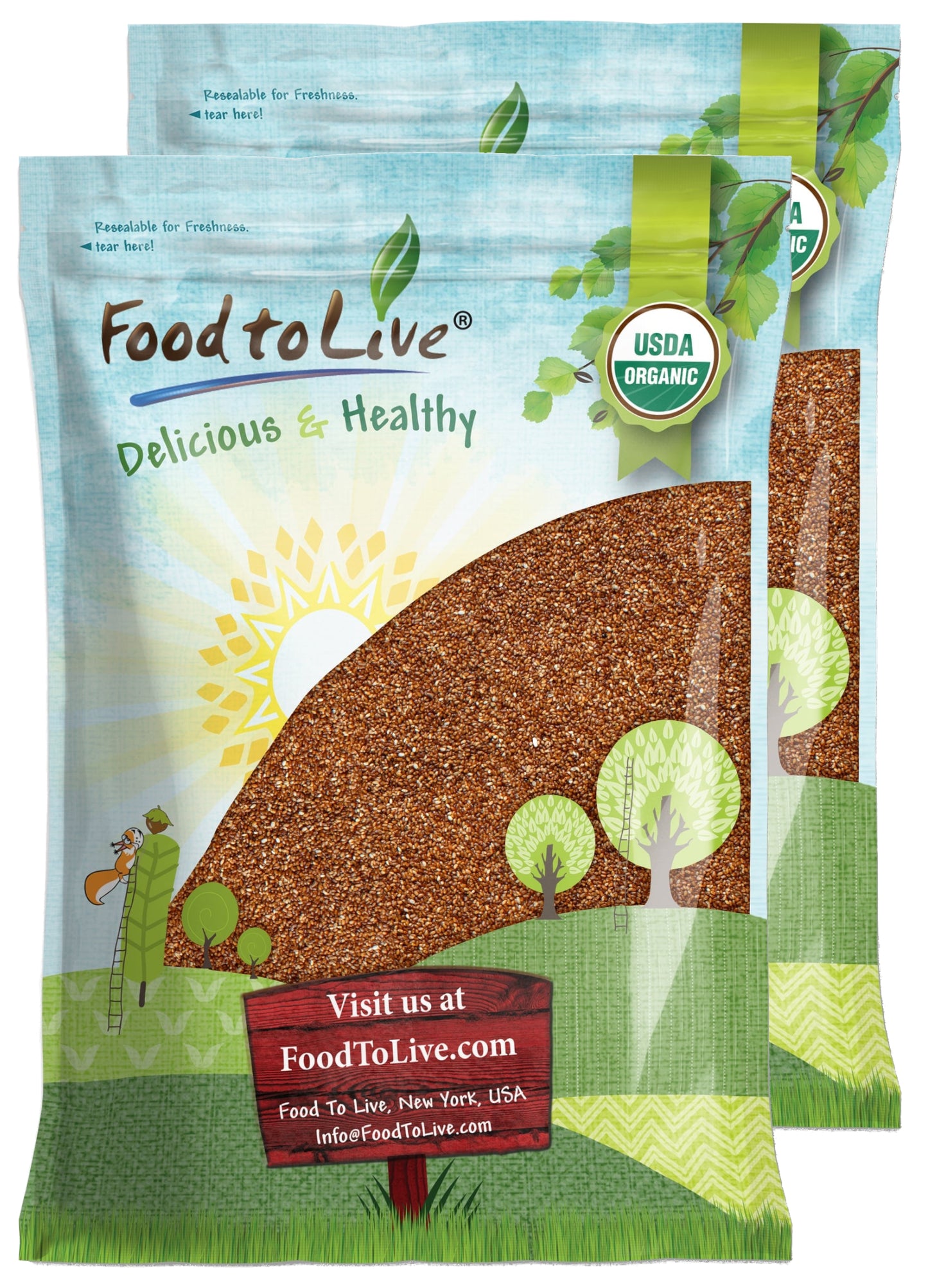 Organic Teff - by Food To Live