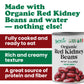 Organic Canned Red Kidney Beans – Unsalted, Non-GMO, Vegan. Ready to Eat. Perfect for Salads, Soups, Pasta e Fagioli. Wholesale – by Food to live