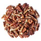 Organic Roasted Pecan Pieces with Himalayan Salt  – by Food to Live