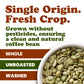 Organic Colombian Huila Arabica Green Coffee Beans - by Food to Live