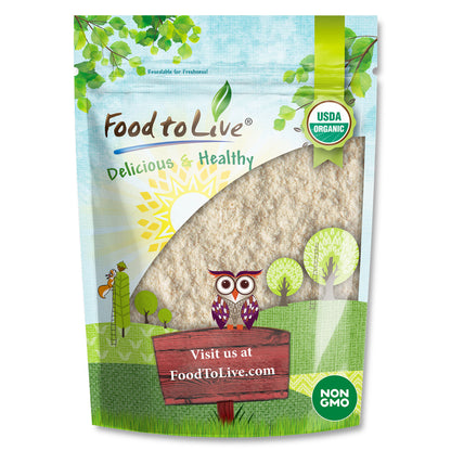 Organic Almond Protein Powder – Vegan, Kosher, Bulk – by Food to Live
