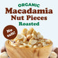 Organic Macadamia Nuts, Pieces, Roasted - by Food to Live
