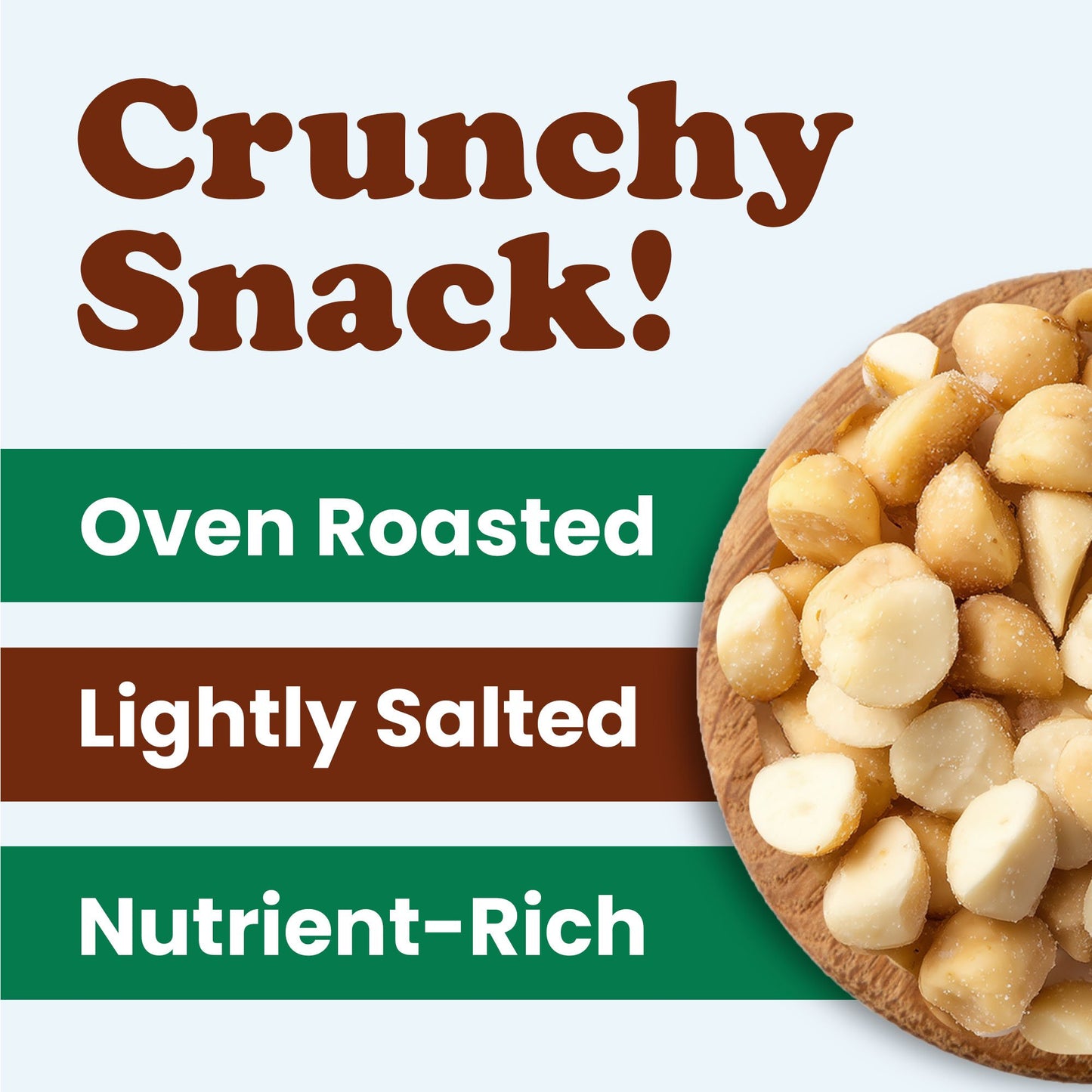 Dry Roasted Macadamia Halves & Pieces with Himalayan Salt
