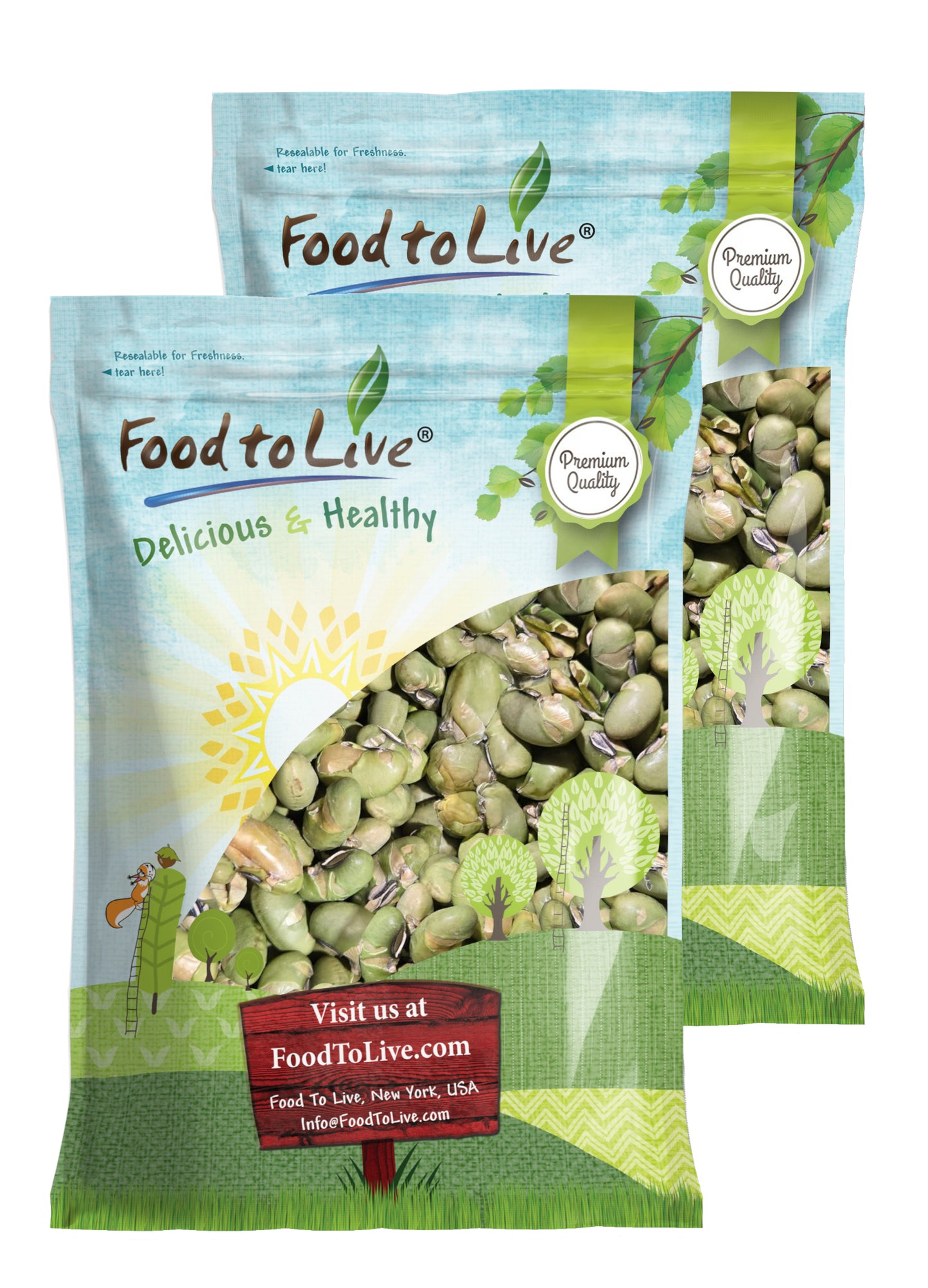 Edamame Beans, Roasted and Salted - by Food to Live