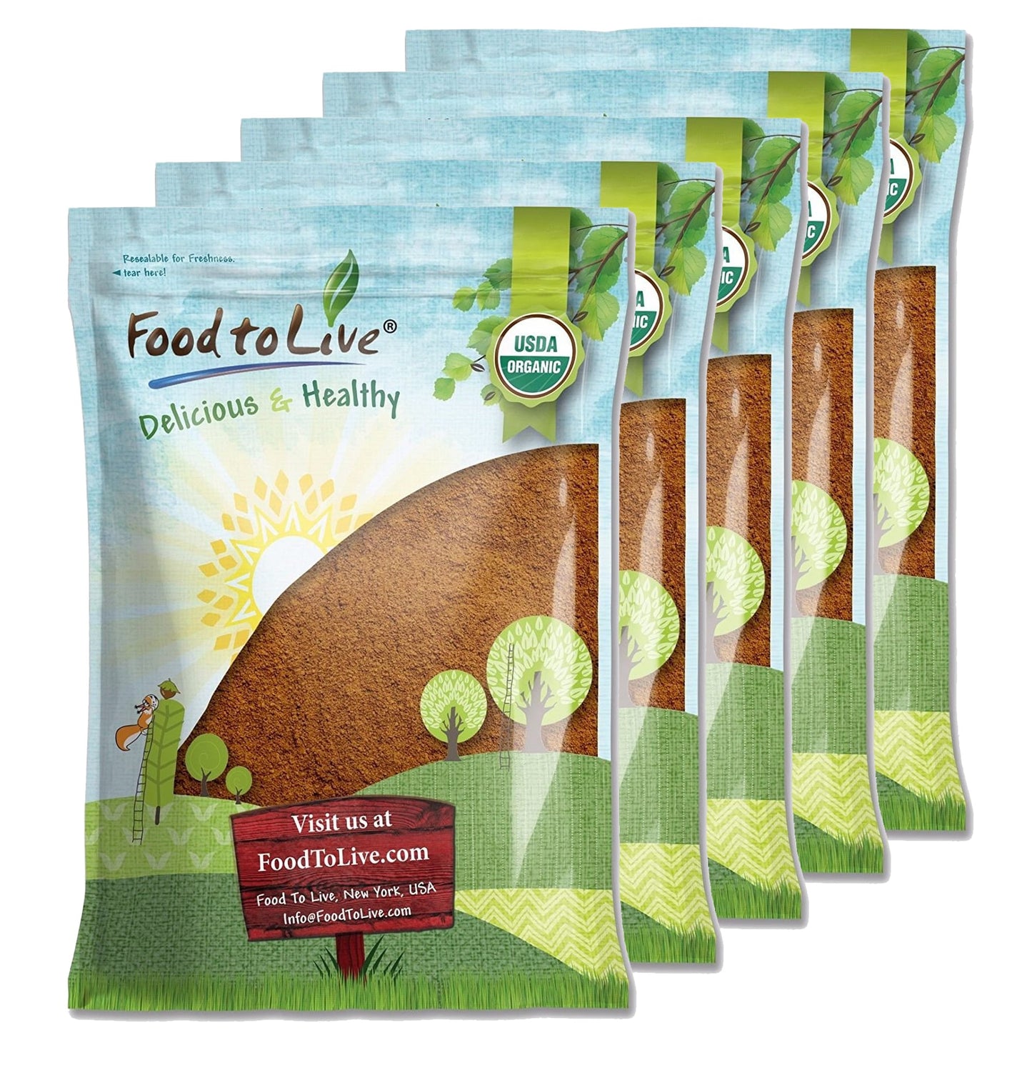 Organic Cocoa Powder - by Food To Live