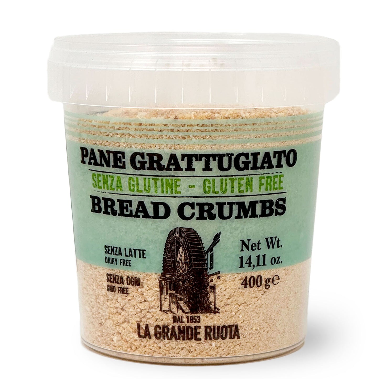 La Grande Ruota Gluten Free Breadcrumbs –Low Carb, Dairy Free. Vegan, Wholesale