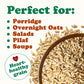 Organic Oat Groats — 100% Whole Grain, Non-GMO Seeds, Kosher, Raw, Non-Irradiated, Vegan, Bulk, Low Glycemic - by Food to Live