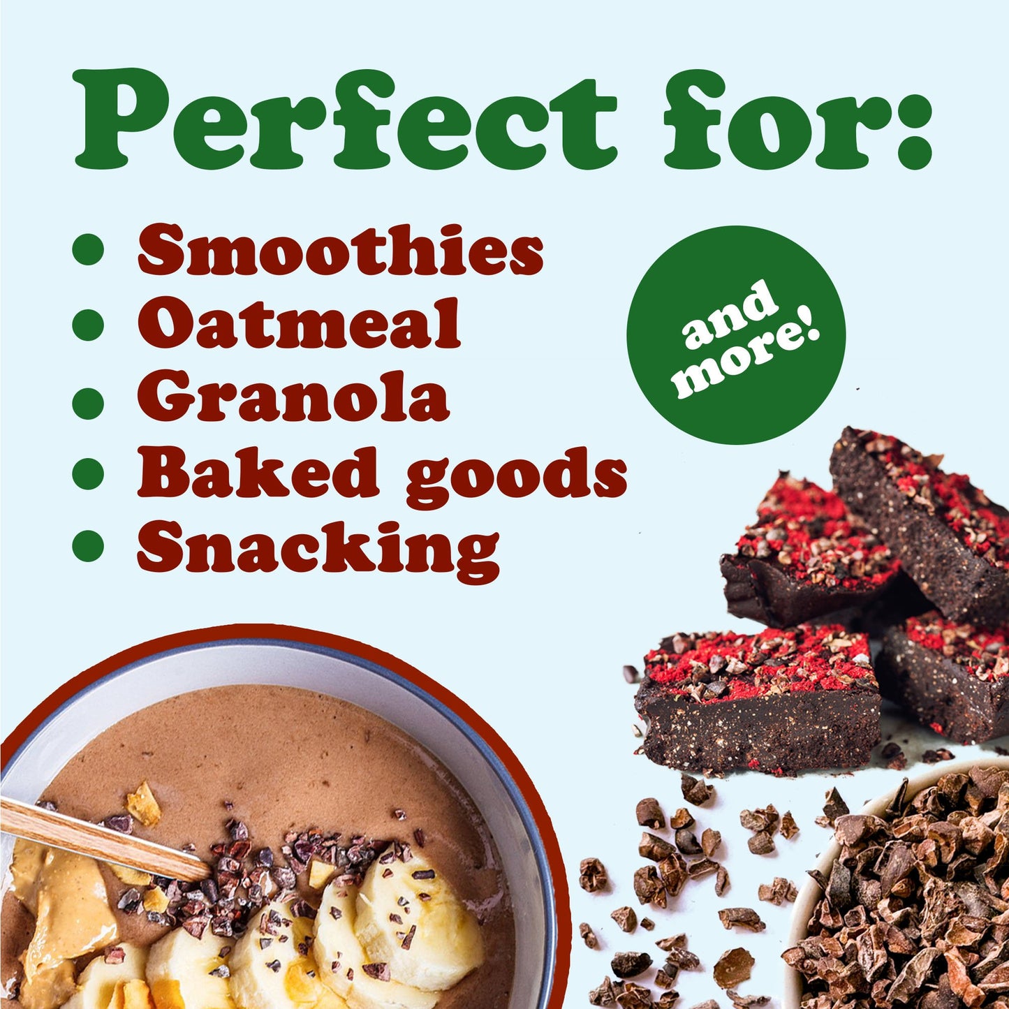 Sweet Cacao Nibs with Coconut Sugar - by Food to Live